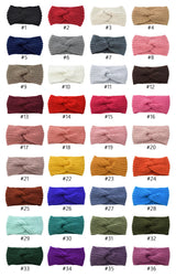 Winter Warm Knitted Knot Cross Headband for Women Girls Autumn Elastic Hair Holder Hair Band Solid Headwear Hair Accessories