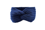 Winter Warm Knitted Knot Cross Headband for Women Girls Autumn Elastic Hair Holder Hair Band Solid Headwear Hair Accessories