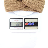 Winter Warm Knitted Knot Cross Headband for Women Girls Autumn Elastic Hair Holder Hair Band Solid Headwear Hair Accessories