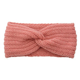 Winter Warm Knitted Knot Cross Headband for Women Girls Autumn Elastic Hair Holder Hair Band Solid Headwear Hair Accessories