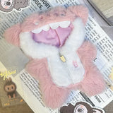 Labubu Baby Clothes 17cm Labubu Cloth Clothes Blind Box Doll Skirt Set Cute Dress Changing Toys