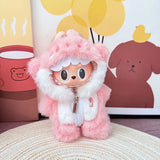 15cm/17cm LABUBU Doll Outfits: Sitting Party Gen 1-3 Adorable Plush Animal Sets – Cuddly Gifts For LABUBU Fans