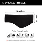 Double-layer Winter Thermal Headbands Windproof Ear Warmer Fleece Sports Sweatband Ski Running Cycling Fitness Bandana Hairband