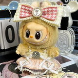 Labubu Baby Clothes 17cm Labubu Cloth Clothes Blind Box Doll Skirt Set Cute Dress Changing Toys