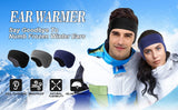 Double-layer Winter Thermal Headbands Windproof Ear Warmer Fleece Sports Sweatband Ski Running Cycling Fitness Bandana Hairband