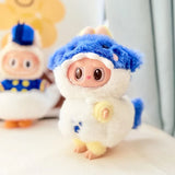 15cm/17cm LABUBU Doll Outfits: Sitting Party Gen 1-3 Adorable Plush Animal Sets – Cuddly Gifts For LABUBU Fans