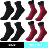 Women Men Winter Warm Thicken Thermal Snow Socks Solid Color Floor Socks Soft Velvet Wool Cashmere Home Dropshipping