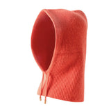 INS Winter Womens Hats Real Rabbit Fur Knitted Hooded Neck Collar Cap Beanie For Men Women One-Piece Hats Skullies Balaclava Cap