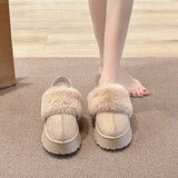 2024 New Winter Snow Boots for Women - Fur Lined with Thick Fleece and Warm Cotton