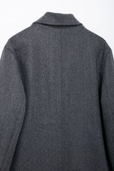 Winter Coat For Women 2024 Solid Lapel Double Breasted Long Cardigan Top Female Pokcet Streetwear Woman New In OuterCoat