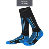 1pair Winter Warm Thickened Ski Socks Unisex Outdoor Sports Hiking Breathable Stockings for Women Men Children Snow Sport Travel