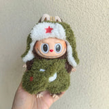 15cm/17cm LABUBU Doll Outfits: Sitting Party Gen 1-3 Adorable Plush Animal Sets – Cuddly Gifts For LABUBU Fans