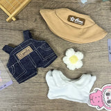 Labubu Baby Clothes 17cm Labubu Cloth Clothes Blind Box Doll Skirt Set Cute Dress Changing Toys