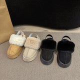 2024 New Winter Snow Boots for Women - Fur Lined with Thick Fleece and Warm Cotton