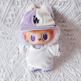 Hot For Labubu Doll Clothes17cm Labubu Clothes Sitting Party 17 Baseball Clothes Children'S Clothes Diy Doll Accessories Gift