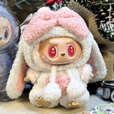 Labubu Baby Clothes 17cm Labubu Cloth Clothes Blind Box Doll Skirt Set Cute Dress Changing Toys