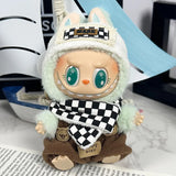 Labubu Baby Clothes 17cm Labubu Cloth Clothes Blind Box Doll Skirt Set Cute Dress Changing Toys