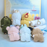 15cm/17cm LABUBU Doll Outfits: Sitting Party Gen 1-3 Adorable Plush Animal Sets – Cuddly Gifts For LABUBU Fans