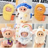 15cm/17cm LABUBU Doll Outfits: Sitting Party Gen 1-3 Adorable Plush Animal Sets – Cuddly Gifts For LABUBU Fans