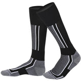 1pair Winter Warm Thickened Ski Socks Unisex Outdoor Sports Hiking Breathable Stockings for Women Men Children Snow Sport Travel