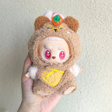 15cm/17cm LABUBU Doll Outfits: Sitting Party Gen 1-3 Adorable Plush Animal Sets – Cuddly Gifts For LABUBU Fans