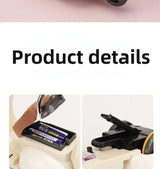 Labubu Doll Mini Electric Motorcycle,labubu Doll Accessories, Fun Cute Doll Toys,With Lights and Music,DIY Kid Christmas Gift