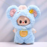 15cm/17cm LABUBU Doll Outfits: Sitting Party Gen 1-3 Adorable Plush Animal Sets – Cuddly Gifts For LABUBU Fans
