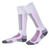 1pair Winter Warm Thickened Ski Socks Unisex Outdoor Sports Hiking Breathable Stockings for Women Men Children Snow Sport Travel