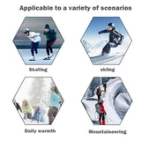 1pair Winter Warm Thickened Ski Socks Unisex Outdoor Sports Hiking Breathable Stockings for Women Men Children Snow Sport Travel