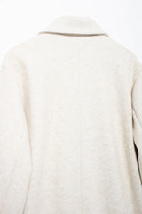 Winter Coat For Women 2024 Solid Lapel Double Breasted Long Cardigan Top Female Pokcet Streetwear Woman New In OuterCoat