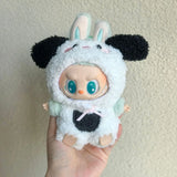 15cm/17cm LABUBU Doll Outfits: Sitting Party Gen 1-3 Adorable Plush Animal Sets – Cuddly Gifts For LABUBU Fans