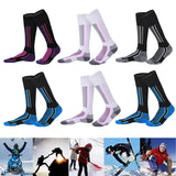 1pair Winter Warm Thickened Ski Socks Unisex Outdoor Sports Hiking Breathable Stockings for Women Men Children Snow Sport Travel
