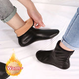 1 Pair Men Women Outdoor Sports Warm Snowfield Socks for Autumn Winter Thickened Windproof Warm Inner Plush Indoor Floor Socks