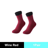 Women Men Winter Warm Thicken Thermal Snow Socks Solid Color Floor Socks Soft Velvet Wool Cashmere Home Dropshipping